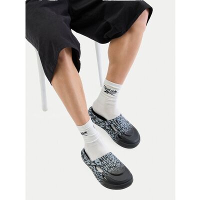 Pantoletten Reebok EO-DMX RECOVERY MULE 100248546 Schwarz 43 male Pantoletten Reebok EO-DMX RECOVERY MULE 100248546 Schwarz 43 male