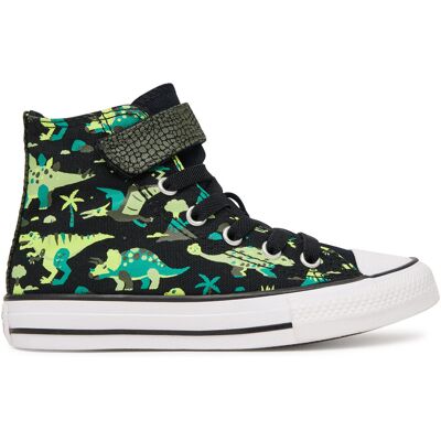 Sneakers aus Stoff Converse Chuck Taylor All Star Easy-On Dinos A15899C Schwarz 34 male Sneakers aus Stoff Converse Chuck Taylor All Star Easy-On Dinos A15899C Schwarz 34 male