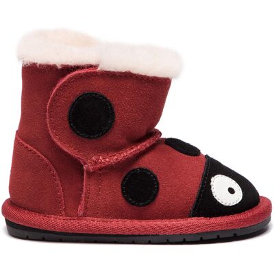 Schneeschuhe EMU Australia Ladybird Walker B10317 Rot J_12_18 female Schneeschuhe EMU Australia Ladybird Walker B10317 Rot J_12_18 female