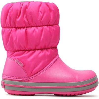Schneeschuhe Crocs Winter Puff Boot Kids 14613-6TR Rosa 34_35 female Schneeschuhe Crocs Winter Puff Boot Kids 14613-6TR Rosa 34_35 female
