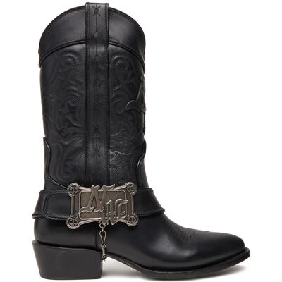 Cowboystiefel Naked Wolfe THE OUTLAW BOOT Schwarz 42 male Cowboystiefel Naked Wolfe THE OUTLAW BOOT Schwarz 42 male
