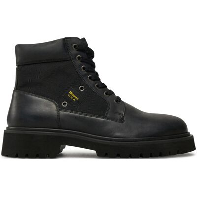 Schnürstiefeletten Blauer F4BUXTON03/LEA Schwarz 43 male Schnürstiefeletten Blauer F4BUXTON03/LEA Schwarz 43 male
