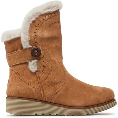 Stiefeletten Skechers Cozy Peak 49811/TAN Braun 37_5 female Stiefeletten Skechers Cozy Peak 49811/TAN Braun 37_5 female