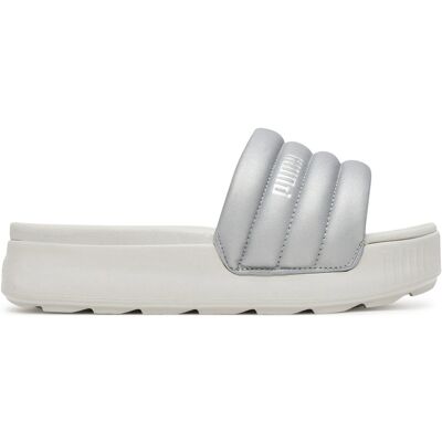 Pantoletten Puma Karmen Slide Puffy 400679 01 Grau 40_5 female Pantoletten Puma Karmen Slide Puffy 400679 01 Grau 40_5 female