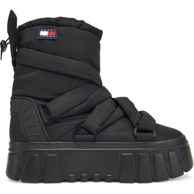 Schneeschuhe Tommy Jeans Tjw Chunky Snow Boot Nylon EN0EN02842 Schwarz 41 female Schneeschuhe Tommy Jeans Tjw Chunky Snow Boot Nylon EN0EN02842 Schwarz 41 female