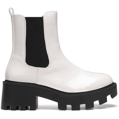 Klassische Stiefeletten DeeZee WYL3949-1 Weiß 37 female Klassische Stiefeletten DeeZee WYL3949-1 Weiß 37 female