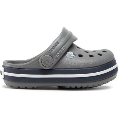 Pantoletten Crocs Crocband Clog K 204537 Grau 19_5 male Pantoletten Crocs Crocband Clog K 204537 Grau 19_5 male