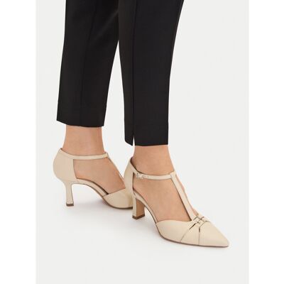 High Heels Tamaris 1-22306-46 Creme 39 female High Heels Tamaris 1-22306-46 Creme 39 female