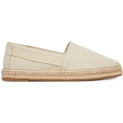 Espadrilles Calvin Klein Espadrille Webbing Cv HM0HM02075 Écru 44 male Espadrilles Calvin Klein Espadrille Webbing Cv HM0HM02075 Écru 44 male