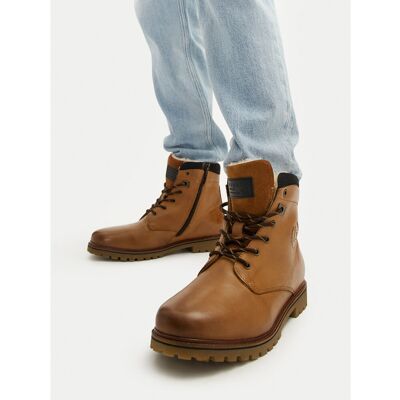 Schnürstiefeletten Bugatti BUGATTI-321AOQ521200 6300 COGNAC Braun 40 male Schnürstiefeletten Bugatti BUGATTI-321AOQ521200 6300 COGNAC Braun 40 male