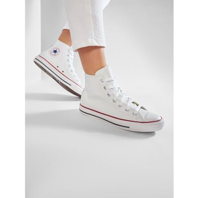Sneakers aus Stoff Converse Chuck Taylor All Star HI 132169C Weiß 37 unisex Sneakers aus Stoff Converse Chuck Taylor All Star HI 132169C Weiß 37 unisex