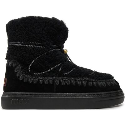 Schneeschuhe Mou Eskimo Sneaker Bold Scoub Lace FW411012A Schwarz 40 female Schneeschuhe Mou Eskimo Sneaker Bold Scoub Lace FW411012A Schwarz 40 female