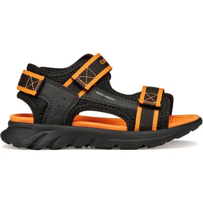 Sandalen Geox J Sandal Airadyum Bo J45F1B 014ME C0038 M Schwarz 24 male Sandalen Geox J Sandal Airadyum Bo J45F1B 014ME C0038 M Schwarz 24 male