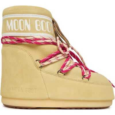 Schneeschuhe Moon Boot Mb Icon Low Suede Laces 80D1409670 Gelb 33_35 unisex Schneeschuhe Moon Boot Mb Icon Low Suede Laces 80D1409670 Gelb 33_35 unisex