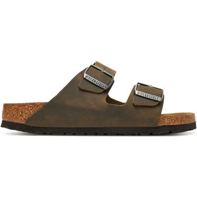 Pantoletten Birkenstock Arizona Sfb 1019377 Khakifarben 35 female Pantoletten Birkenstock Arizona Sfb 1019377 Khakifarben 35 female