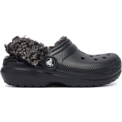 Pantoletten Crocs Classic Fleece Lined Clog K 212856 Schwarz 33_34 male Pantoletten Crocs Classic Fleece Lined Clog K 212856 Schwarz 33_34 male