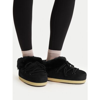 Schneeschuhe Moon Boot Mb Evx Mule Suede 80D1470090 Schwarz 37_38 female Schneeschuhe Moon Boot Mb Evx Mule Suede 80D1470090 Schwarz 37_38 female