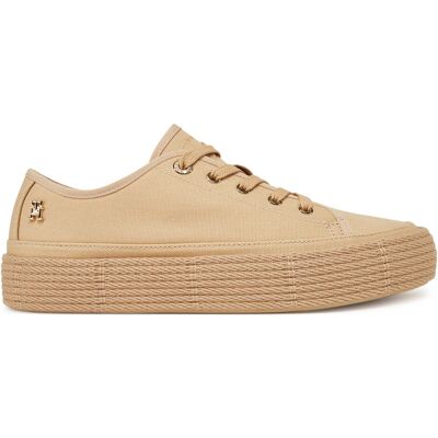Espadrilles Tommy Hilfiger Vulc Espadrille Sneaker FW0FW08404 Beige 40 female Espadrilles Tommy Hilfiger Vulc Espadrille Sneaker FW0FW08404 Beige 40 female