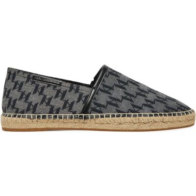 Espadrilles KARL LAGERFELD KL70125 Schwarz 43 male Espadrilles KARL LAGERFELD KL70125 Schwarz 43 male