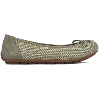 Ballerinas Rieker CEO-43850-52 Grün 41 female Ballerinas Rieker CEO-43850-52 Grün 41 female