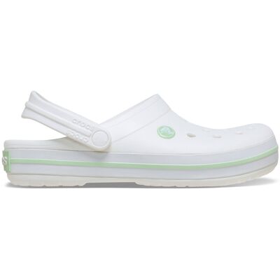 Pantoletten Crocs Crocband 11016 Weiß 41_42 unisex Pantoletten Crocs Crocband 11016 Weiß 41_42 unisex