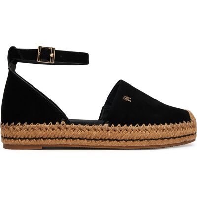 Espadrilles Tommy Hilfiger Th Platform Espad Suede Strap FW0FW09144 Schwarz 40 female Espadrilles Tommy Hilfiger Th Platform Espad Suede Strap FW0FW09144 Schwarz 40 female