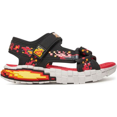 Sandalen Skechers Mega-Splash 4K- 402161L/BKRD Schwarz 29 male Sandalen Skechers Mega-Splash 4K- 402161L/BKRD Schwarz 29 male
