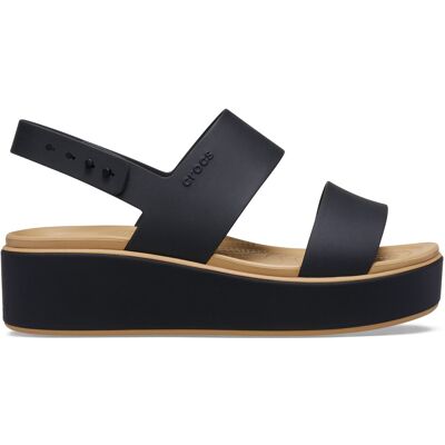 Sandalen Crocs Brooklyn Matte Wrap Low Wedge 211802 Schwarz 37_38 female Sandalen Crocs Brooklyn Matte Wrap Low Wedge 211802 Schwarz 37_38 female