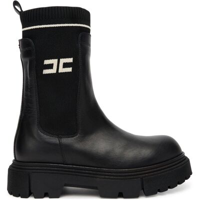 Stiefeletten Elisabetta Franchi Chelsea F4A5-E0424-1316930 Schwarz 34 female Stiefeletten Elisabetta Franchi Chelsea F4A5-E0424-1316930 Schwarz 34 female