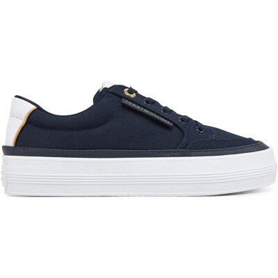 Sneakers Tommy Hilfiger Essential Vulc Textile Sneaker FW0FW08323 Dunkelblau 39 female Sneakers Tommy Hilfiger Essential Vulc Textile Sneaker FW0FW08323 Dunkelblau 39 female