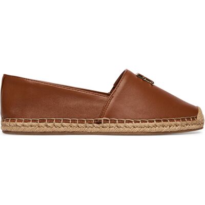 Espadrilles Tommy Hilfiger Th Logo Leather Espadrille FW0FW09246 Braun 36 female Espadrilles Tommy Hilfiger Th Logo Leather Espadrille FW0FW09246 Braun 36 female