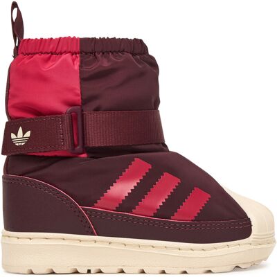 Schneeschuhe adidas Superstar 360 Boot JR5805 Dunkelrot 24 female Schneeschuhe adidas Superstar 360 Boot JR5805 Dunkelrot 24 female