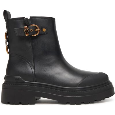 Stiefeletten PINKO Mia 21 SD0409 P001 Schwarz 40 female Stiefeletten PINKO Mia 21 SD0409 P001 Schwarz 40 female