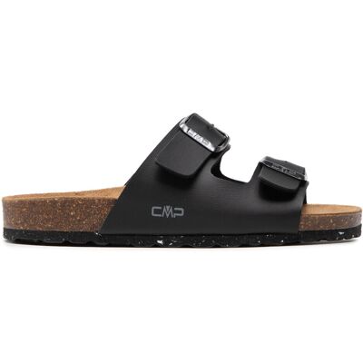 Pantoletten CMP Eco Thalitha Slipper 3Q91016 Schwarz 38 female Pantoletten CMP Eco Thalitha Slipper 3Q91016 Schwarz 38 female