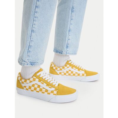 Sneakers aus Stoff Vans Old Skool Checkerboard VN000DB3ZX71 Gelb 42 unisex Sneakers aus Stoff Vans Old Skool Checkerboard VN000DB3ZX71 Gelb 42 unisex