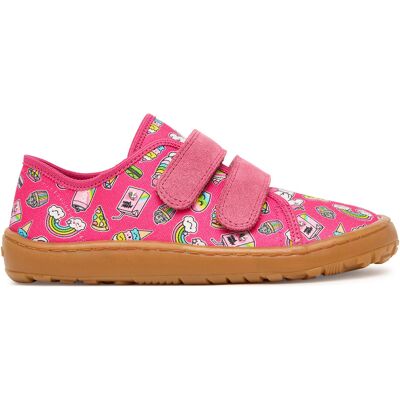 Hausschuhe Froddo Barefoot Canvas G1700440-10 D Rosa 31 female Hausschuhe Froddo Barefoot Canvas G1700440-10 D Rosa 31 female