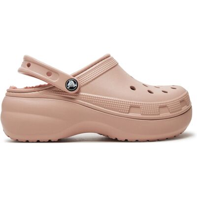 Pantoletten Crocs Classic Platform Lined Clog W 207938 Rosa 42_5 female Pantoletten Crocs Classic Platform Lined Clog W 207938 Rosa 42_5 female
