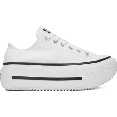 Sneakers aus Stoff Converse Chuck Taylor All Star Lift Double Stack Platform A15491C Weiß 41 female Sneakers aus Stoff Converse Chuck Taylor All Star Lift Double Stack Platform A15491C Weiß 41 female