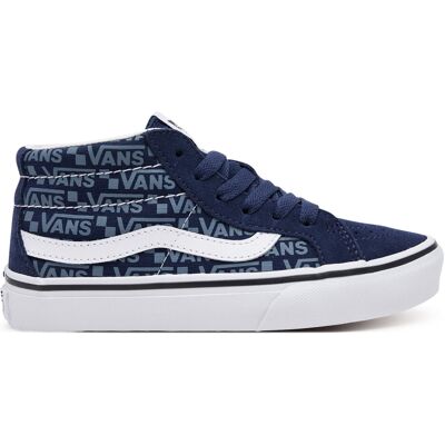 Sneakers aus Stoff Vans SK8-Mid Reissue VN000CZ4BLU1 Dunkelblau 27_5 male Sneakers aus Stoff Vans SK8-Mid Reissue VN000CZ4BLU1 Dunkelblau 27_5 male