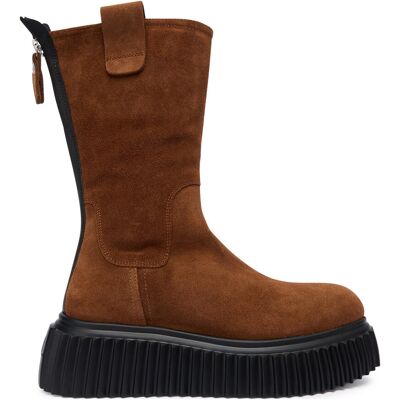 Stiefeletten AGL Milagros D751503PGKI014C489 Braun 40 female Stiefeletten AGL Milagros D751503PGKI014C489 Braun 40 female