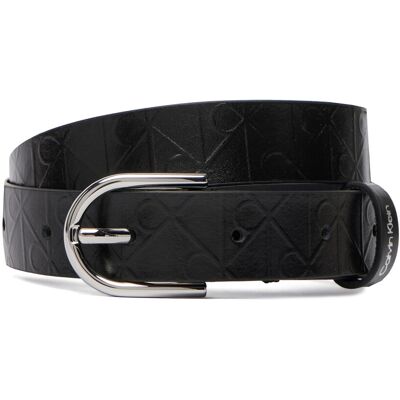Damengürtel Calvin Klein Round Buckle Debossed LV04F7143G Schwarz 100 female Damengürtel Calvin Klein Round Buckle Debossed LV04F7143G Schwarz 100 female
