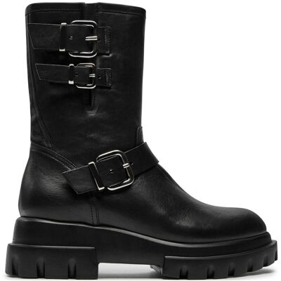 Stiefeletten AGL Chunky Biker D756589PGKD0711013 Schwarz 36 female Stiefeletten AGL Chunky Biker D756589PGKD0711013 Schwarz 36 female