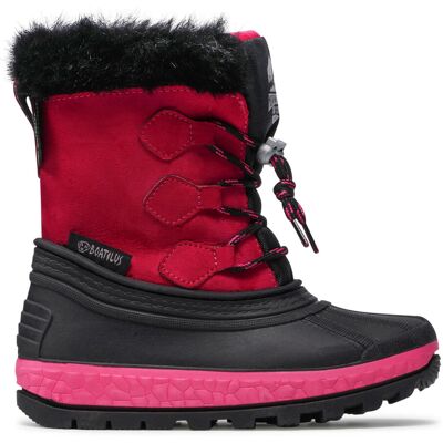 Schneeschuhe Boatilus Youth Joggy Sint Leather Boot NJ16 VAR.21ZU Rosa 34_35 female Schneeschuhe Boatilus Youth Joggy Sint Leather Boot NJ16 VAR.21ZU Rosa 34_35 female