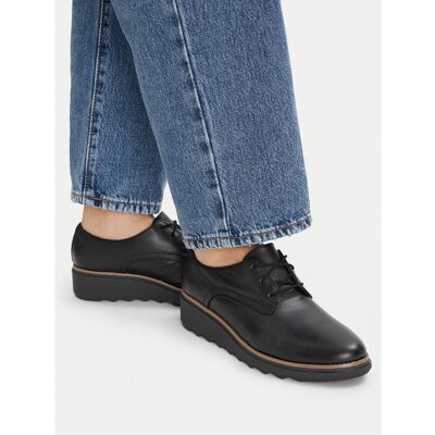 Oxford Schuhe Clarks Sharon Rae 261754164 Schwarz 36 female Oxford Schuhe Clarks Sharon Rae 261754164 Schwarz 36 female
