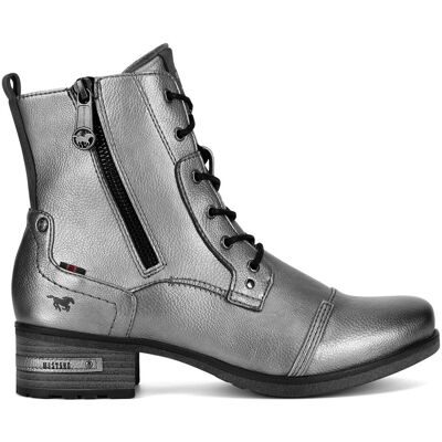 Schnürschuhe Mustang 1229-513 Silberfarben 40 female Schnürschuhe Mustang 1229-513 Silberfarben 40 female