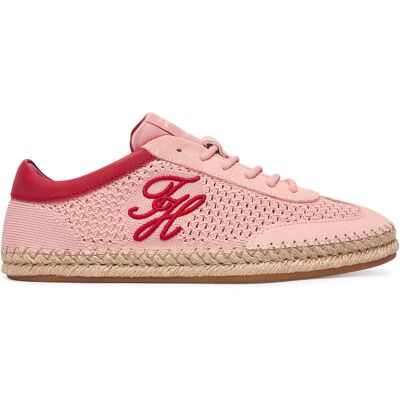 Espadrilles Tommy Hilfiger Th Heritage Rope Sneaker FW0FW09406 Rosa 40 female Espadrilles Tommy Hilfiger Th Heritage Rope Sneaker FW0FW09406 Rosa 40 female