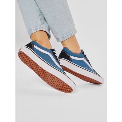 Sneakers aus Stoff Vans Old Skool VN000D3HNVY Blau 42 unisex Sneakers aus Stoff Vans Old Skool VN000D3HNVY Blau 42 unisex