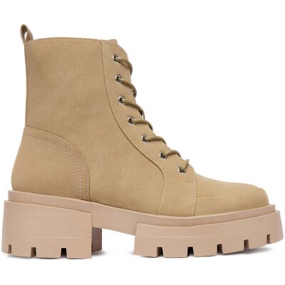 Schnürschuhe DeeZee W4LH101007 Beige 37 female Schnürschuhe DeeZee W4LH101007 Beige 37 female