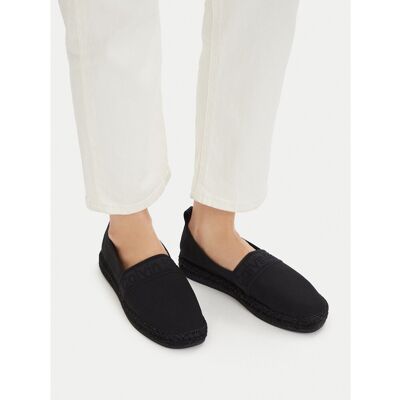 Espadrilles Calvin Klein Oblique Espadrille Webbing HW0HW02934 Schwarz 36 female Espadrilles Calvin Klein Oblique Espadrille Webbing HW0HW02934 Schwarz 36 female