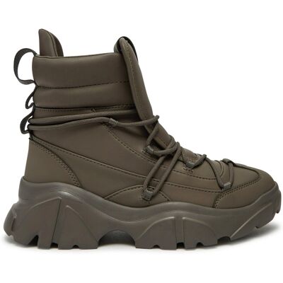 Schnürstiefeletten EA7 Emporio Armani X8M001 XK228 U007 Khakifarben 36 unisex Schnürstiefeletten EA7 Emporio Armani X8M001 XK228 U007 Khakifarben 36 unisex